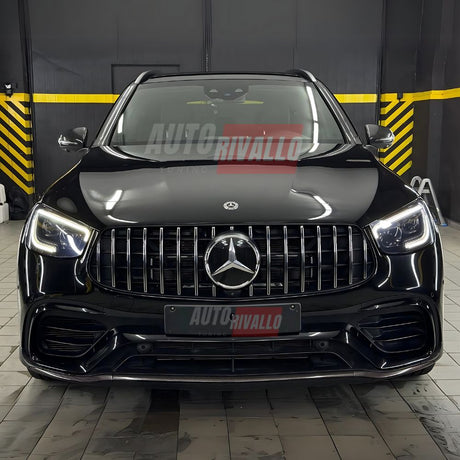 Mercedes GLE V167 C167 2019- AMG Line Griglia Radiatore GT, Mascherina Nero Cromato