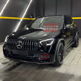 Mercedes GLE V167 C167 2019- AMG Line Griglia Radiatore GT, Mascherina Nero Cromato