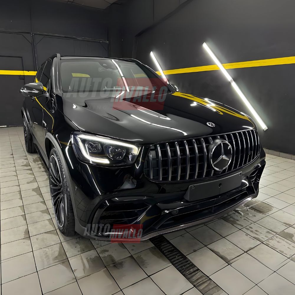 Mercedes GLE V167 C167 2019- AMG Line Griglia Radiatore GT, Mascherina Nero Cromato