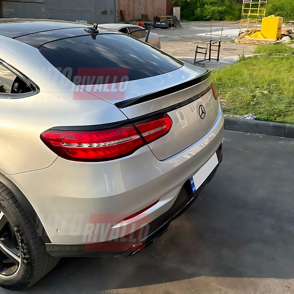 Mercedes GLE C292 Coupé 15-19 Spoiler Cofano Nero Lucido