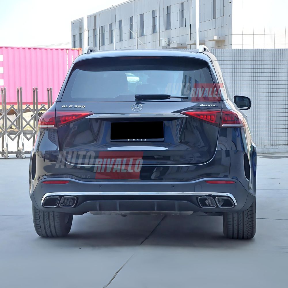 Mercedes GLE W167 SUV AMG Line 2019-2023 Diffusore Posteriore AMG 63 Look