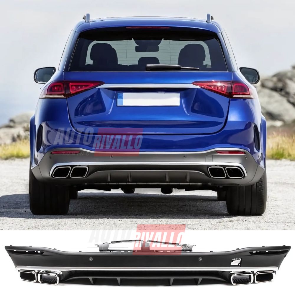 Mercedes GLE W167 SUV AMG Line 2019-2023 Diffusore AMG63 Look