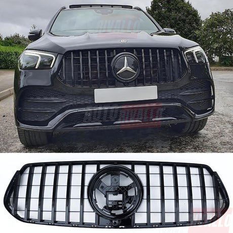 Mercedes GLE W167 2019-2023 AMG Line Griglia Radiatore GTR 63 Look