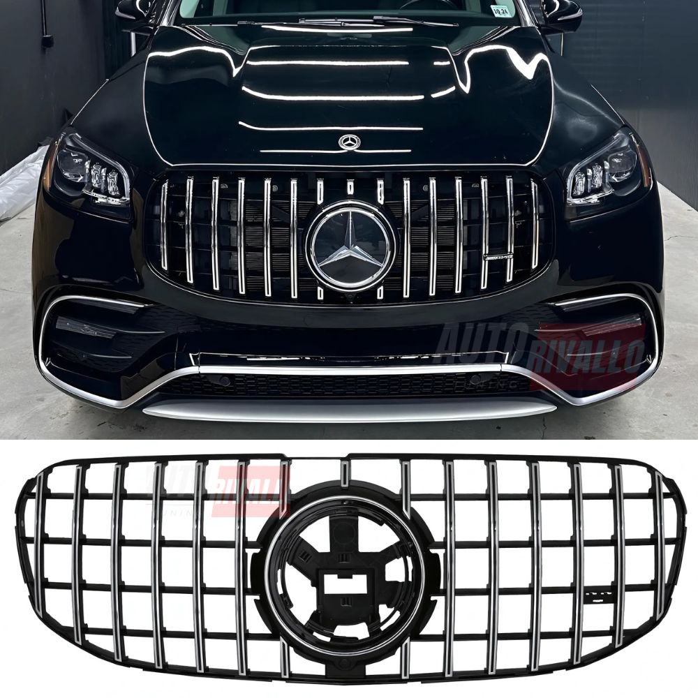 Mercedes GLS X167 2019-2023 Griglia Radiatore AMG 63 GTR Look