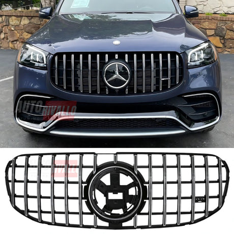 Mercedes GLS X167 2019-2023 Griglia Radiatore AMG 63 GTR Look - Calandra Anteriore