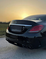 Mercedes C W205 S205 2018-2021 Diffusore AMG Line C63S Look