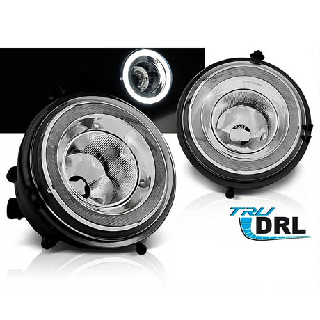 Mini R60 R61 2010-2014 Faretti Fendinebbia DRL Angel Eyes LED