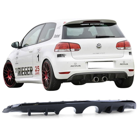 VW Golf 6 GTD 2008-2012 Diffusore Sottoparaurti R20 Look