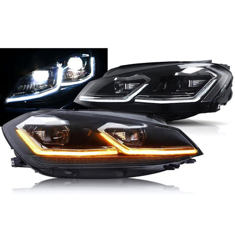 VW Golf 7 2012-2017 Fari Anteriori Full LED Ottica R-Line