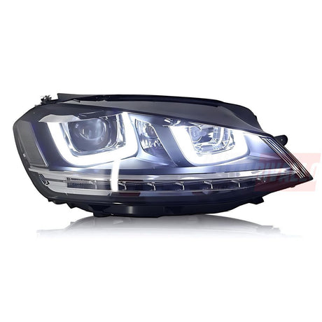 VW Golf 7 2012-2017 Fari Anteriori Con Frecce Dinamiche LED