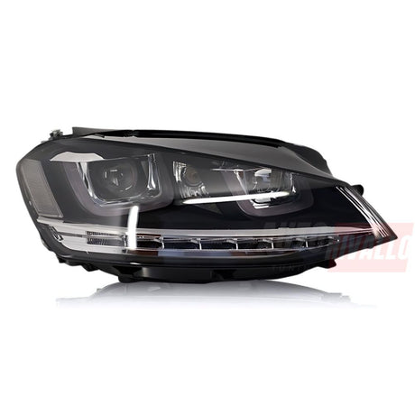 VW Golf 7 2012-2017 Fari Anteriori Con Frecce Dinamiche LED