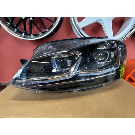 VW Golf 7.5 2017-2019 Fari Anteriori Full LED R-Line Look SEQ