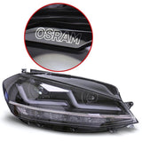 VW Golf 7.5 2017-2020 Fari Anteriori R-Line Full LED Osram