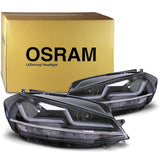 VW Golf 7.5 2017-2020 Fari Anteriori R-Line Full LED Osram