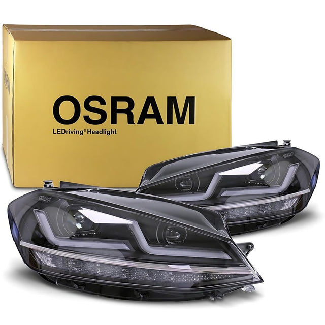 VW Golf 7.5 2017-2020 Fari Anteriori R-Line Full LED Osram