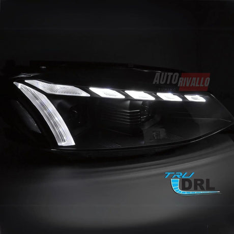 VW Golf 7.5 2017-2019 Fari Anteriori DRL LED Freccia SEQ