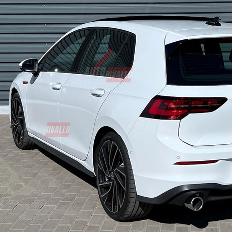 VW Golf 8 2019-2024 Minigonne Laterali GTI Look Nero Lucido