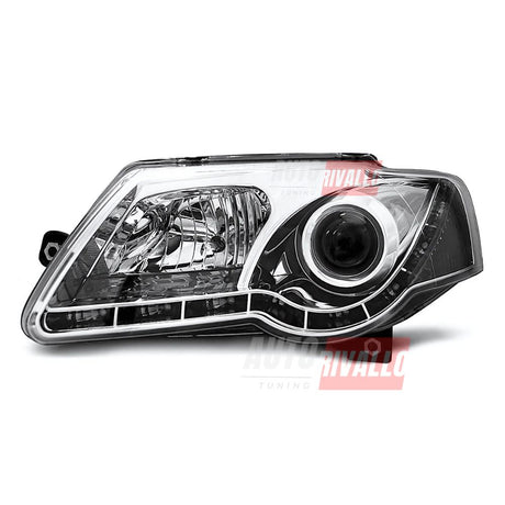 VW Passat 3C B6 2005-2010 Fari Anteriori Con Luci Diurne LED