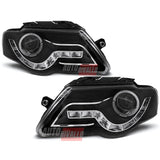 VW Passat 3C B6 2005-2010 Fari Anteriori a LED Angel Eyes