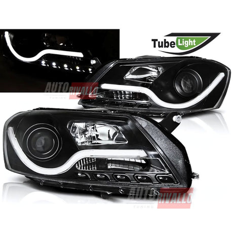 VW Passat B7 2010-2014 Fari Anteriori LED Lightube Neri