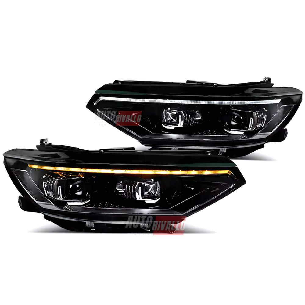 VW Passat B8 2016-2019 Fari Anteriori Full LED Look Matrix