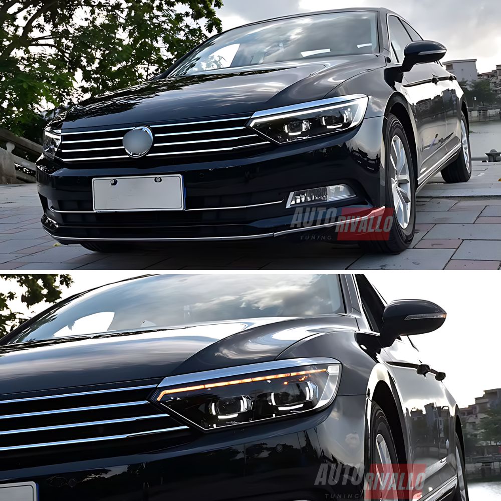 VW Passat B8 2016-2019 Fari Anteriori Full LED Look Matrix