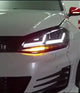 VW Golf 7.5 2017-2020 Fari Anteriori Look GTI Full LED Osram