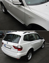BMW X3 E83 2004-2010 Pedane Laterali in Alluminio - Set Barre Sottoporta