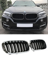 BMW X5 F15 2013-2018 Griglia Radiatore M Look Nero Cromato