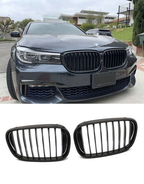 BMW 7 G11 G12 2015-2019 Griglia Anteriore M Look Nero Lucido