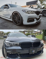 BMW 7 G11 G12 2015-2019 Griglia Anteriore M Look Nero Lucido