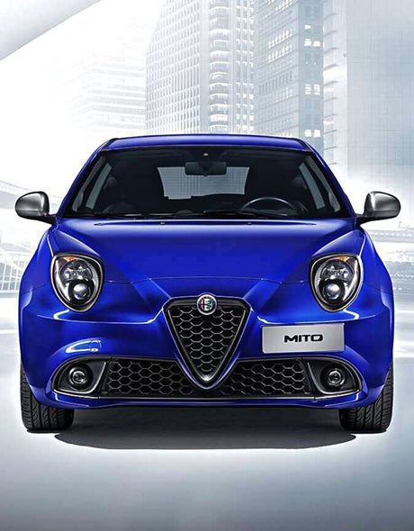 Alfa Mito 2008-2018 Fari Anteriori in Xenon Look Blu Scuro