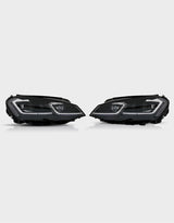 VW Golf 7 2012-2017 Fari Anteriori LED Dinamico R-Line G7.5