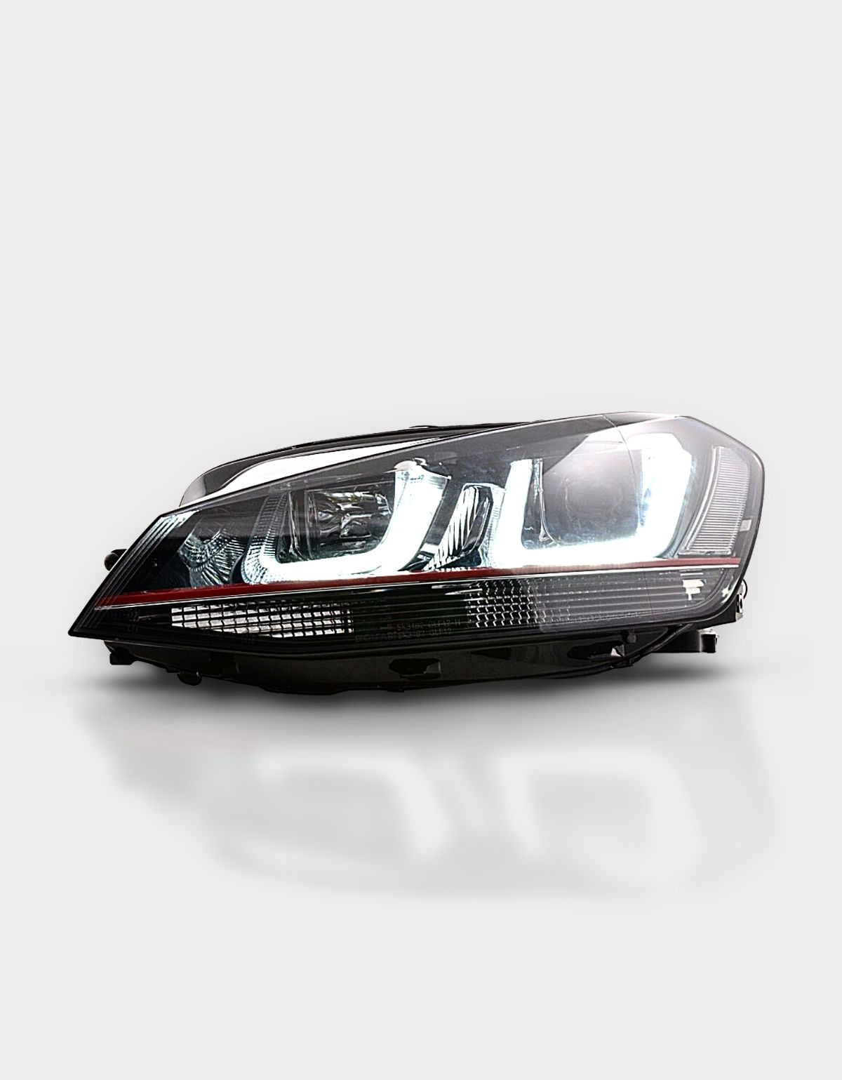 VW Golf 7 2012-2017 Fari Anteriori GTI Look Luci Diurne LED