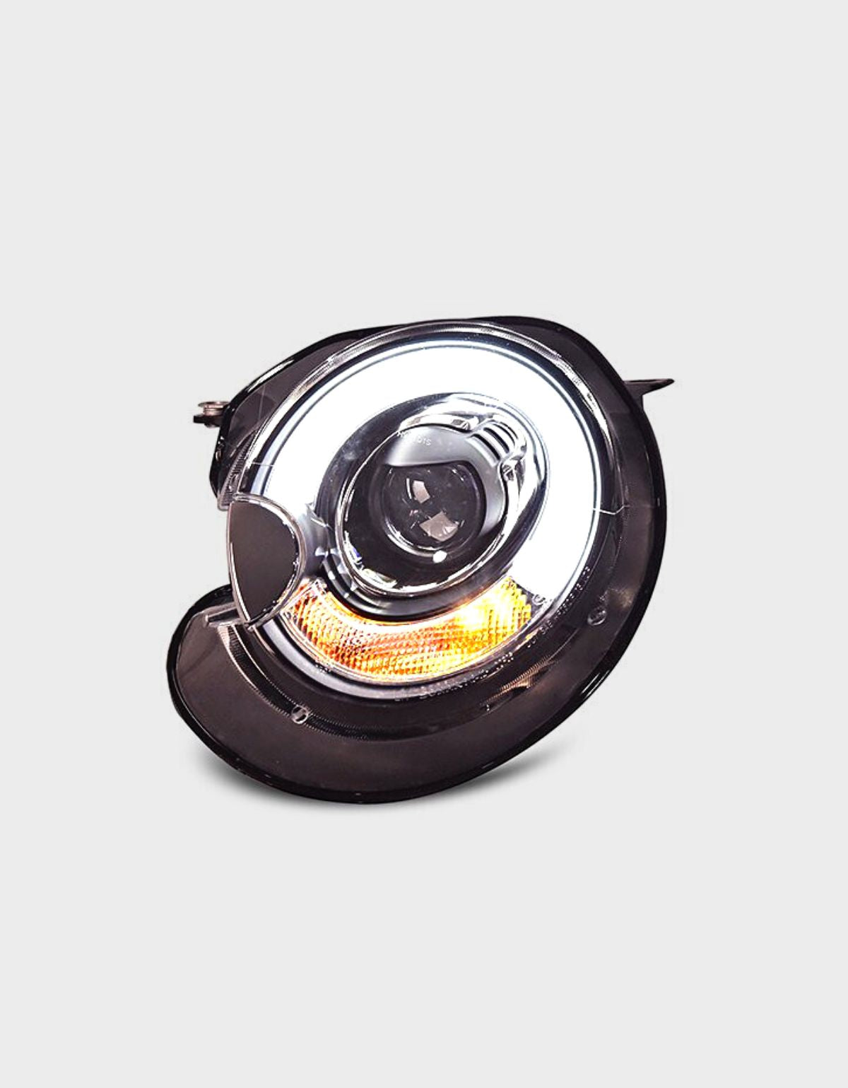 Mini One R56 R57 2006-2010 Fari Anteriori LED Nero - XFanali ENON