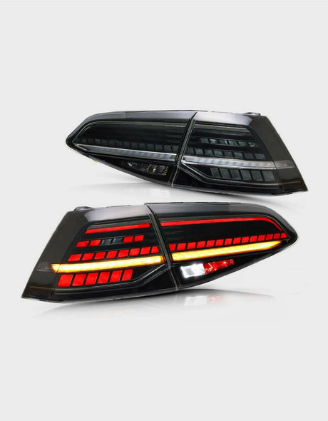 VW Golf 7 2012-2017 Fari Posteriori Full LED Matrix G7.5 Look