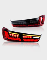 BMW Serie 3 G20 Berlina 2018-2022 Fari Posteriori Full LED Dinamico | Rosso / Fumo