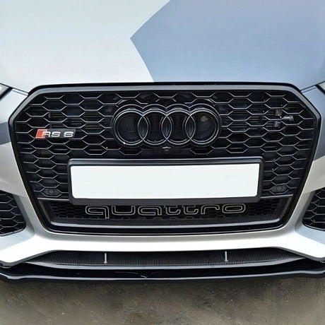 Audi A6 4G C7 2010-2014 Griglia Radiatore RS6 Quattro Look, Calandra Anteriore | Mascherina Nero Lucido