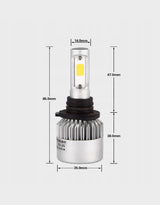 HB4 Led Lampade Anabbaglianti Canbus 6500K 80W 8000lm