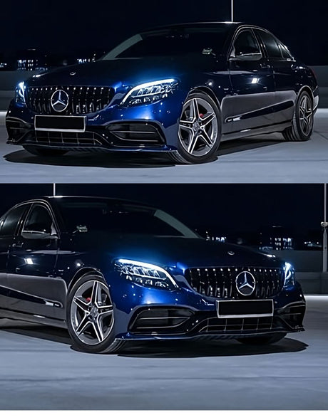 Mercedes C205 Coupe 2018-2021 Griglia Radiatore Panamericana 360° AMG