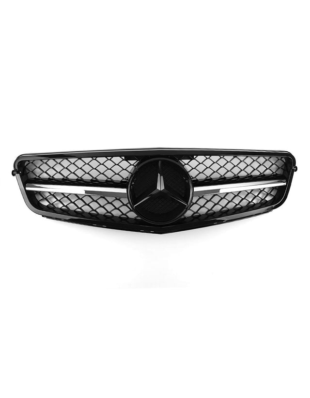 Mercedes C W204 2007-2014 Griglia Anteriore Look AMG Nero Lucido