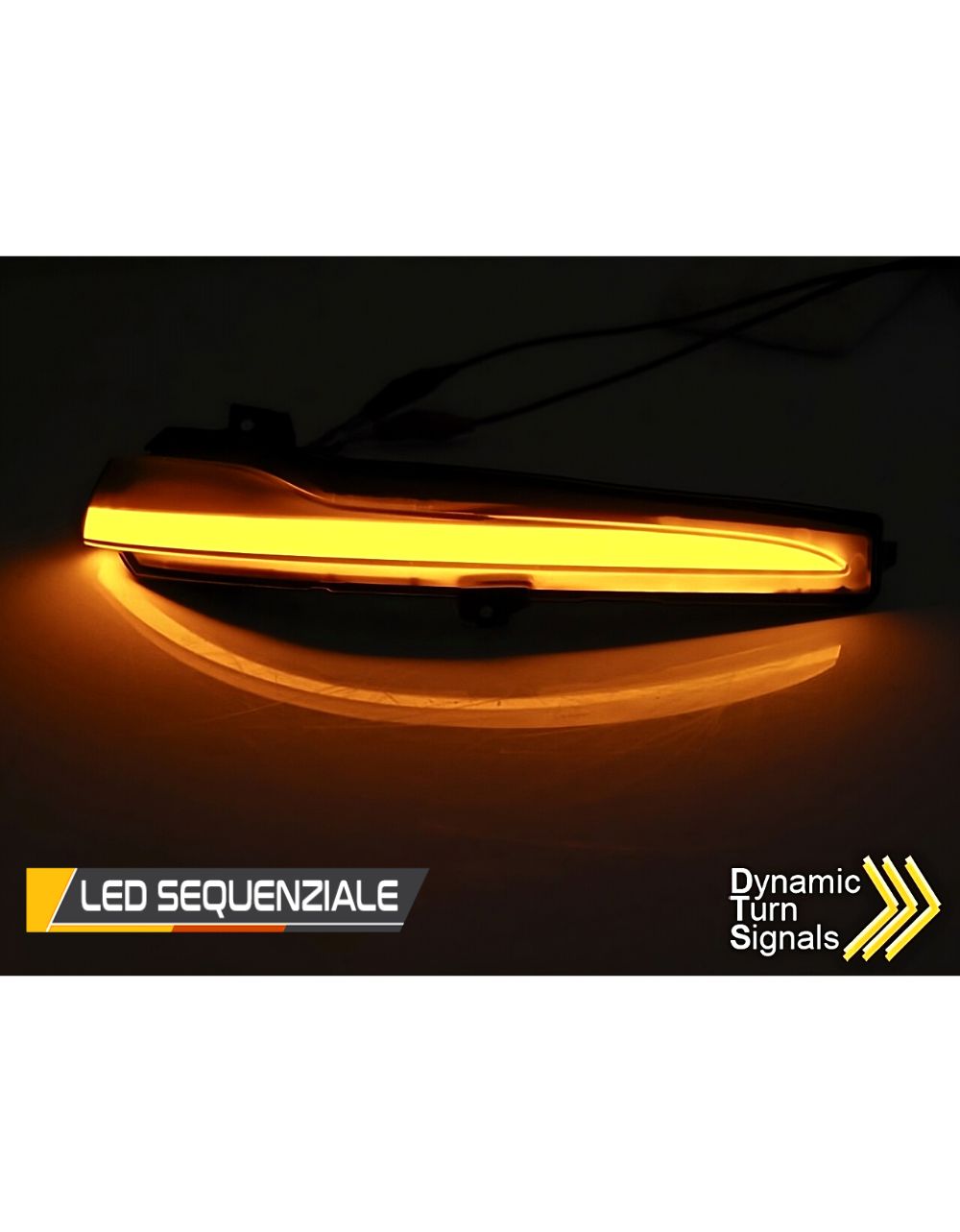 Mercedes Classe C W205 C205 S205 2014-2018 Frecce Specchietti LED Dinamiche