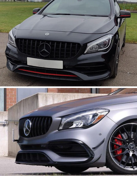 Mercedes C117 CLA 2013-2018 Griglia Radiatore Panamericana AMG