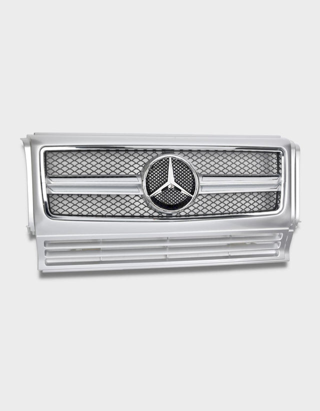 Mercedes Classe G W463 1990-2018 Griglia Radiatore AMG Look Argento