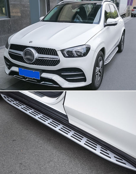 Mercedes GLA H247 (2020-2024) Pedane Laterali in Alluminio aerodinamico, e antiscivolo