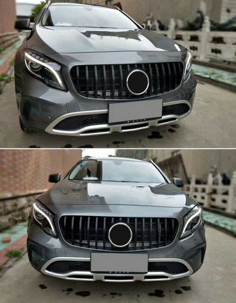 Mercedes GLA X156 2017-2019 Griglia GT-R Panamericana Nero