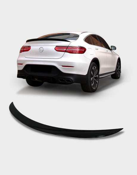 Mercedes GLC Coupe C253 15-19 Spoiler Cofano AMG Design Nero