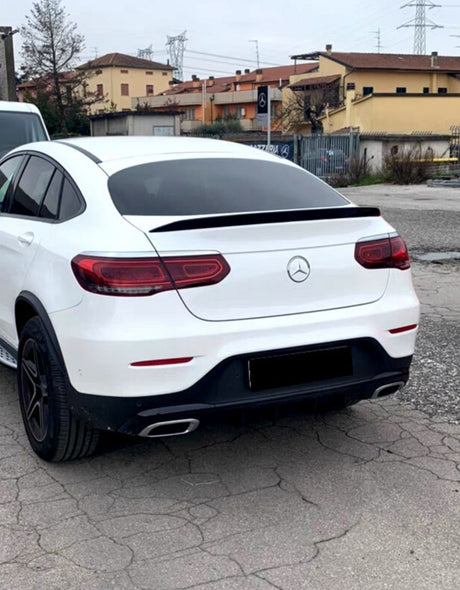 Mercedes GLC Coupe C253 19-22 Spoiler Posteriore Cofano AMG Look Nero Lucido