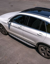 Mercedes GLC X253 2015-2019 Barre Pedane Laterali Sottoporta in Alluminio