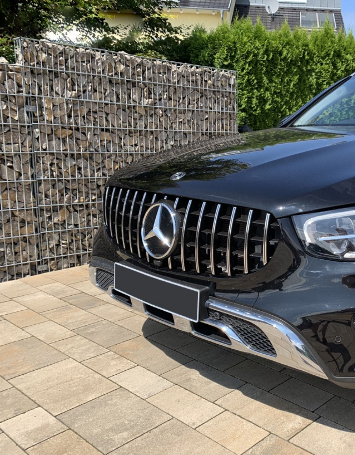 Mercedes GLC X253 C253 2019-2022 Griglia Radiatore GTR Panamericana Calandra Anteriore 63 AMG Look 